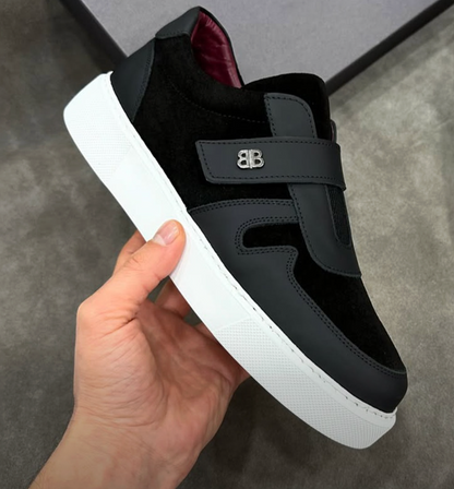 Baskets Scratch Velcro - coloris noir